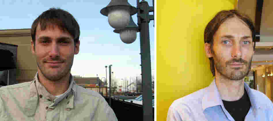 Matthew VanDyke, a freelance journalist from Baltimore, was held in solitary confinement in Libya for five months before he was freed last week. At left, VanDyke is seen in February, before he went to Libya; at right, after his release. Matthew VanDyke, a freelance journalist from Baltimore, was held in solitary confinement in Libya for five months before he was freed last week. At left, VanDyke is seen in February, before he went to Libya; at right, after his release.