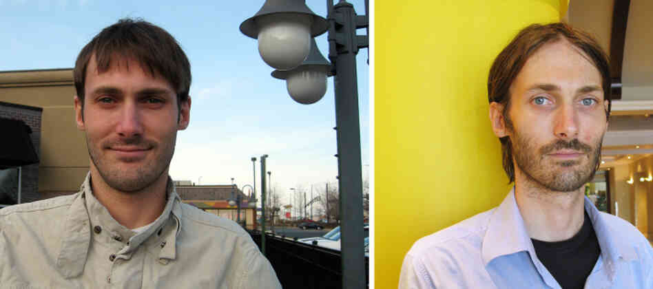 Matthew VanDyke, a freelance journalist from Baltimore, was held in solitary confinement in Libya for five months before he was freed last week. At left, VanDyke is seen in February, before he went to Libya; at right, after his release. Matthew VanDyke, a freelance journalist from Baltimore, was held in solitary confinement in Libya for five months before he was freed last week. At left, VanDyke is seen in February, before he went to Libya; at right, after his release.