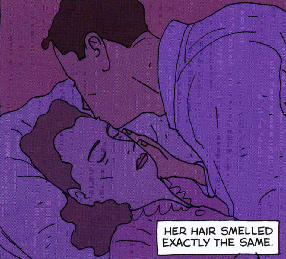 Richard Feynman kisses his dying wife.