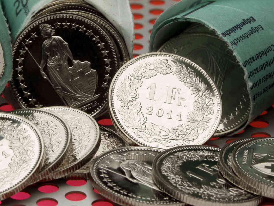 Swiss francs Swiss francs