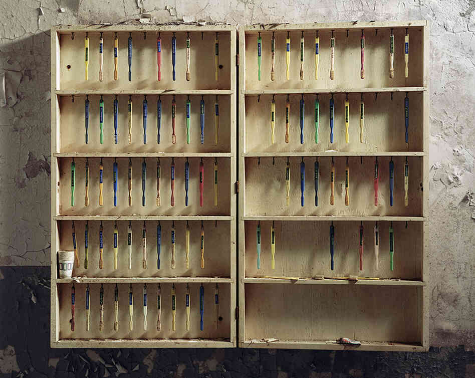 Patient toothbrushes, Hudson River State Hospital, N.Y.