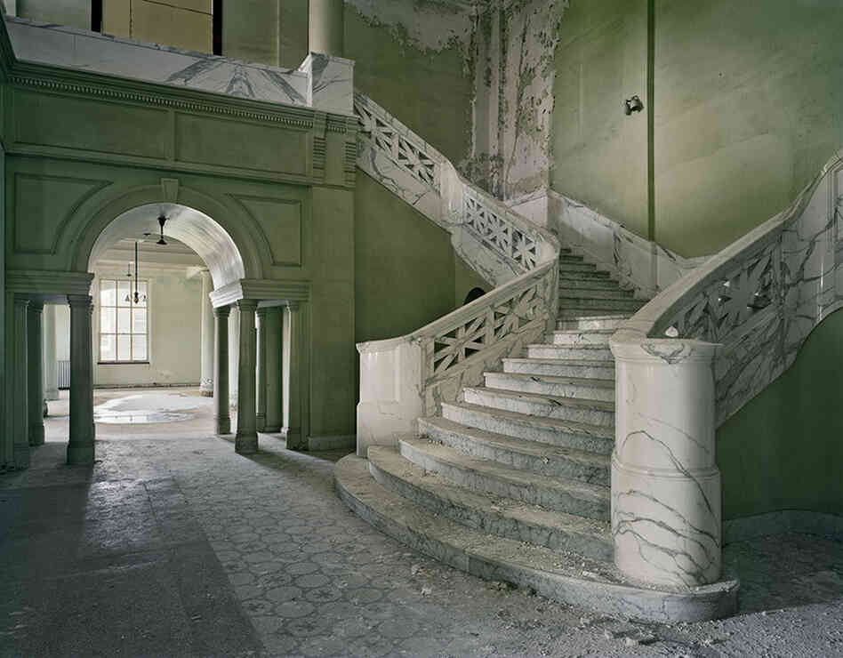 Mead buliding lobby, Yankton State Hospital, S.D.