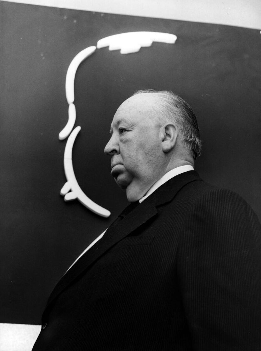 Alfred Hitchcock, seen here in 1972, made films that were of their time, but stood out even then.