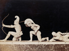 Greek sculptures dating from c. 500 BC, depicting a scene from the Trojan War. The Iliad, about the same war, was one of John Corigliano's inspirations for his piece 'One Sweet Morning.' Greek sculptures dating from c. 500 BC, depicting a scene from the Trojan War. The Iliad, about the same war, was one of John Corigliano's inspirations for his piece 'One Sweet Morning.'