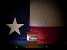 The stage where Gov. Rick Perry gathered with supporters on election night in 2010. The stage where Gov. Rick Perry gathered with supporters on election night in 2010.