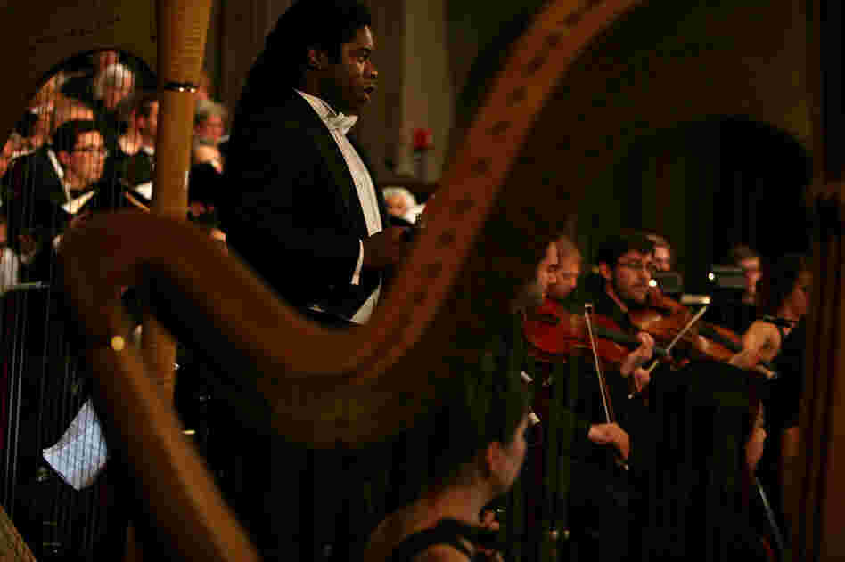 Baritone Dashon Burton performs during "Remember to Love: Let Us Love One Another With A Sincere Heart."