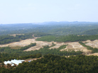 Aerial shot of the future site of a Boy Scout camp in West Virginia. Aerial shot of the future site of a Boy Scout camp in West Virginia.