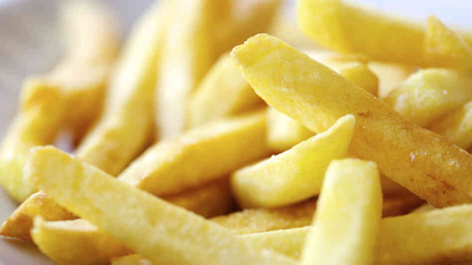 Potatoes, especially served like this, are at the center of a school lunch debate.