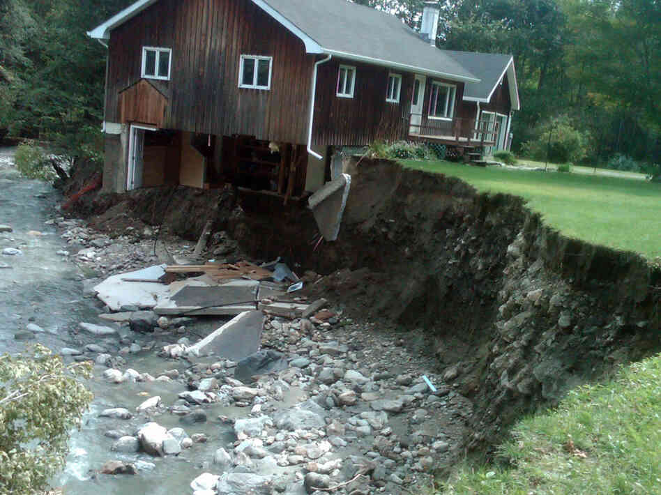 A house in Rochester, Vt., was destroyed by hurricane turned tropical storm Irene. Although more places may be at risk from natural disasters, there's been no rush to modernize safety standards. A house in Rochester, Vt., was destroyed by hurricane turned tropical storm Irene. Although more places may be at risk from natural disasters, there's been no rush to modernize safety standards.