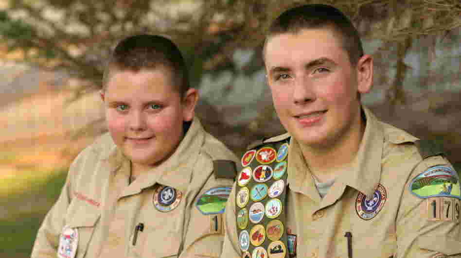 Christopher Lechalk, 11, and Matthew Lechalk, 14, of the Fayetteville, W.Va., Boy Scouts say they are looking forward to the new camp.