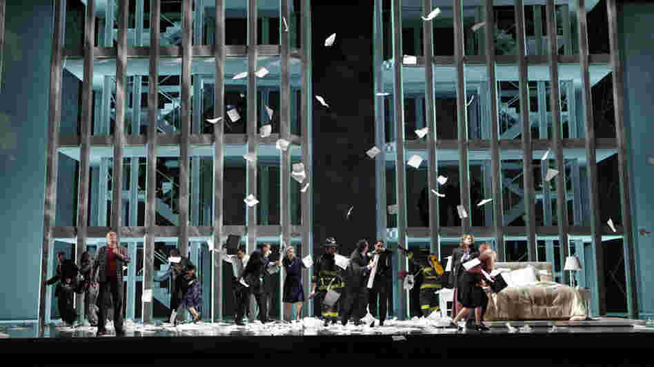 A shot from the dress rehearsal of Heart of a Soldier, which opens Saturday in San Francisco.