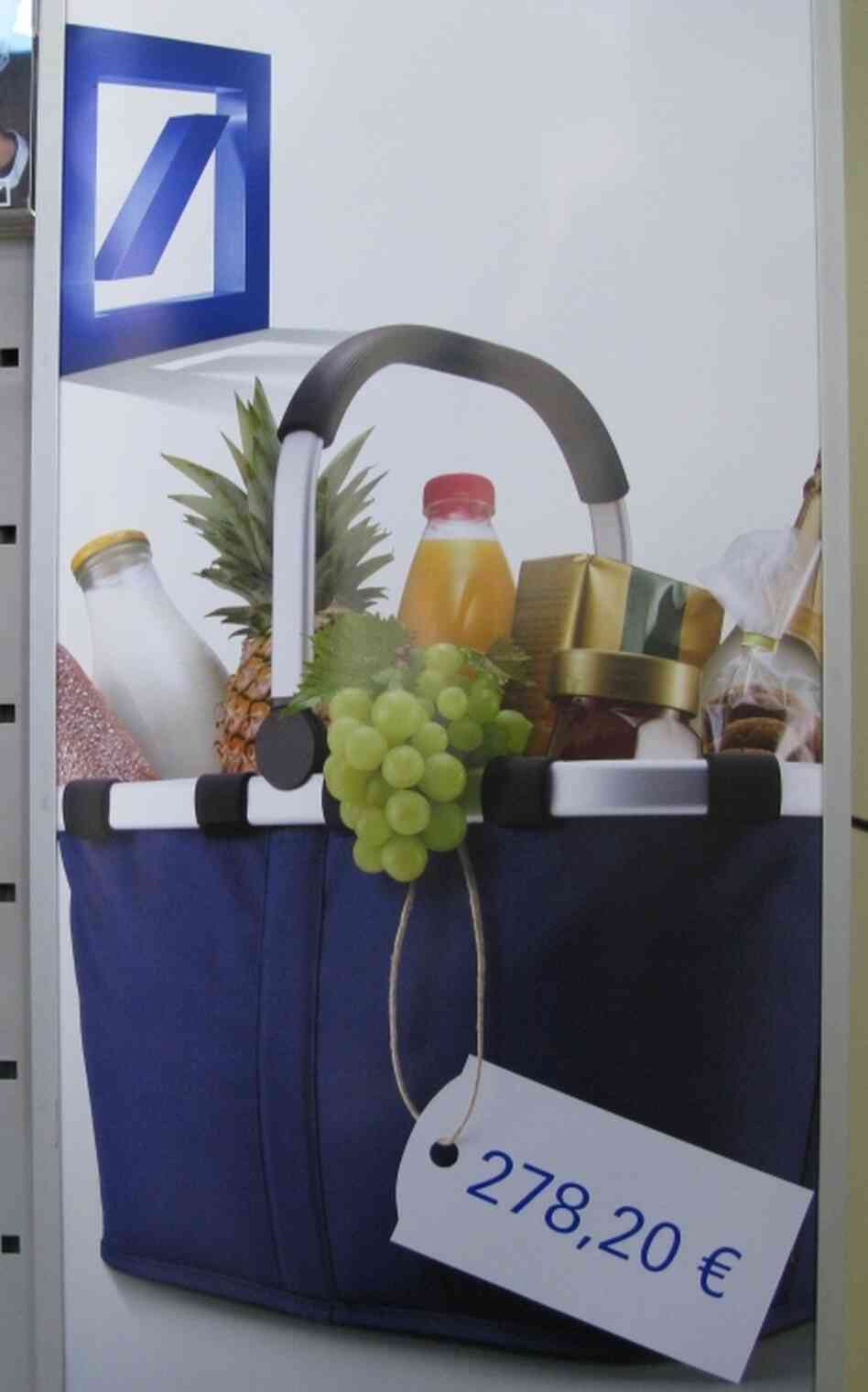 How much will these groceries cost in 10 years? Deutsche Bank's very German contest. How much will these groceries cost in 10 years? Deutsche Bank's very German contest.