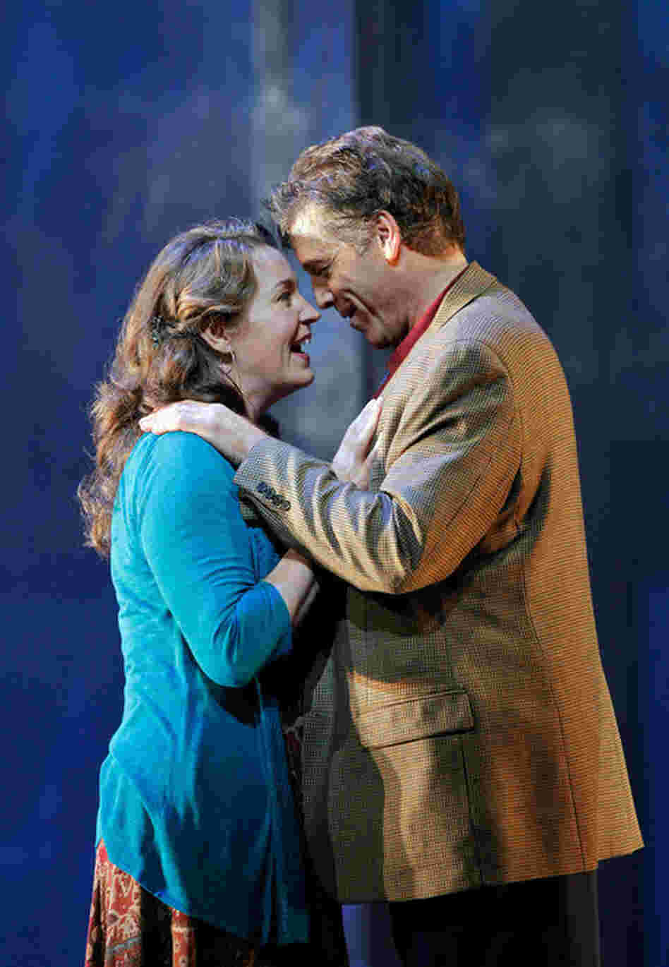 Melody Moore as Susan and Thomas Hampson as Rick.