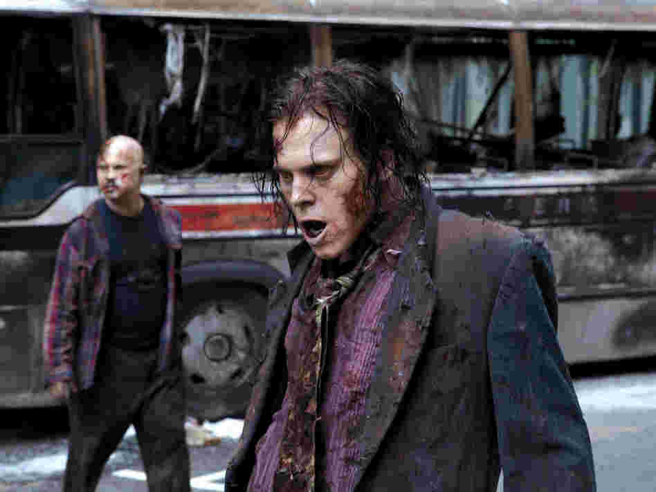 The prosthetic makeup team at The Walking Dead created very creepy zombies right from the first episode.