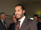 Saadi Gadhafi, the son of the Libyan leader Moammar Gadhafi, arrives in Sydney, Australia, in 2005. Officials in Niger say Saadi was intercepted by local troops Sunday as he entered the country from Libya. Saadi Gadhafi, the son of the Libyan leader Moammar Gadhafi, arrives in Sydney, Australia, in 2005. Officials in Niger say Saadi was intercepted by local troops Sunday as he entered the country from Libya.