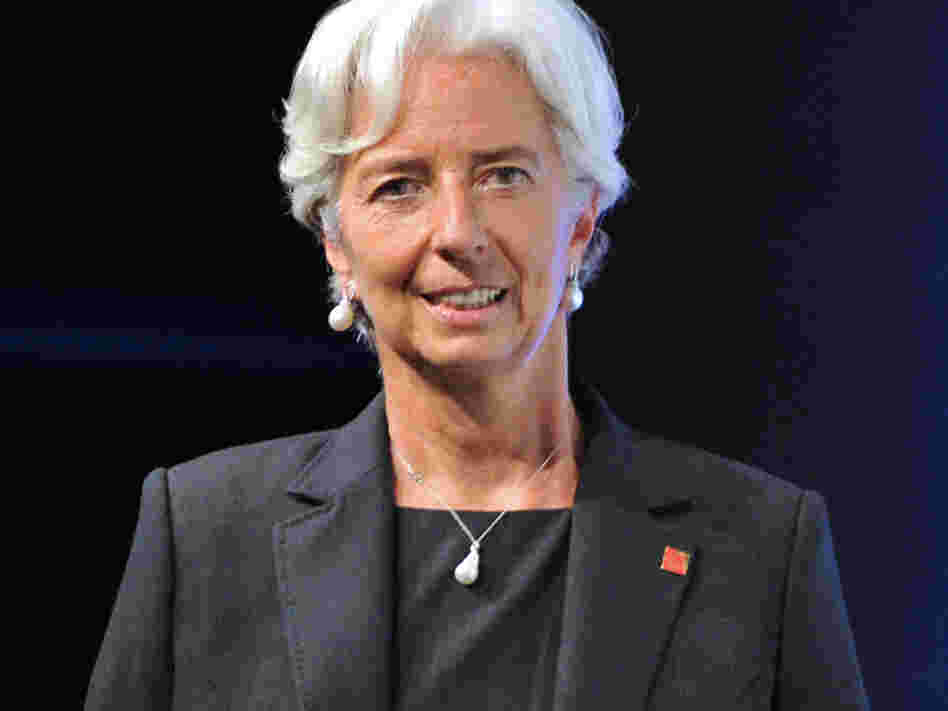 Christine Lagarde is the first woman to hold the position of director of the IMF.