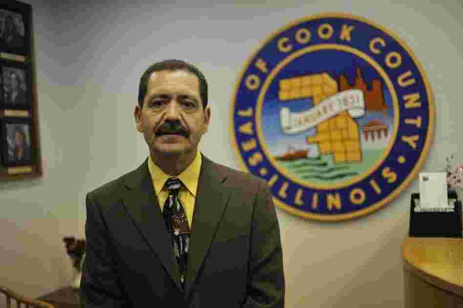 Democrat Jesus Garcia, of Chicago's Southwest Side, agrees with the Cook County measure to disregard Immigration and Customs Enforcement requests to hold inmates two business days beyond what their criminal cases require.