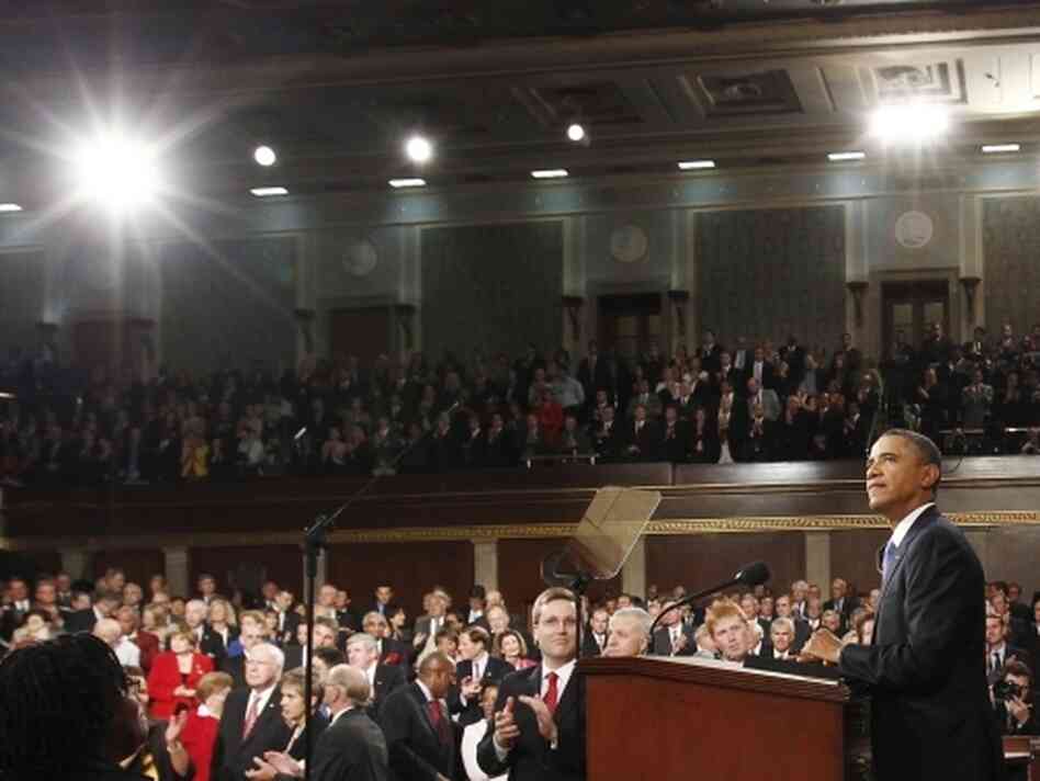 President Barack Obama waits to address a Joint Session of Congress at the U.S. Capitol Sept. 8, 2011 in Washington, DC. Obama outlined his plan to create jobs for millions of out of work Americans. President Barack Obama waits to address a Joint Session of Congress at the U.S. Capitol Sept. 8, 2011 in Washington, DC. Obama outlined his plan to create jobs for millions of out of work Americans.