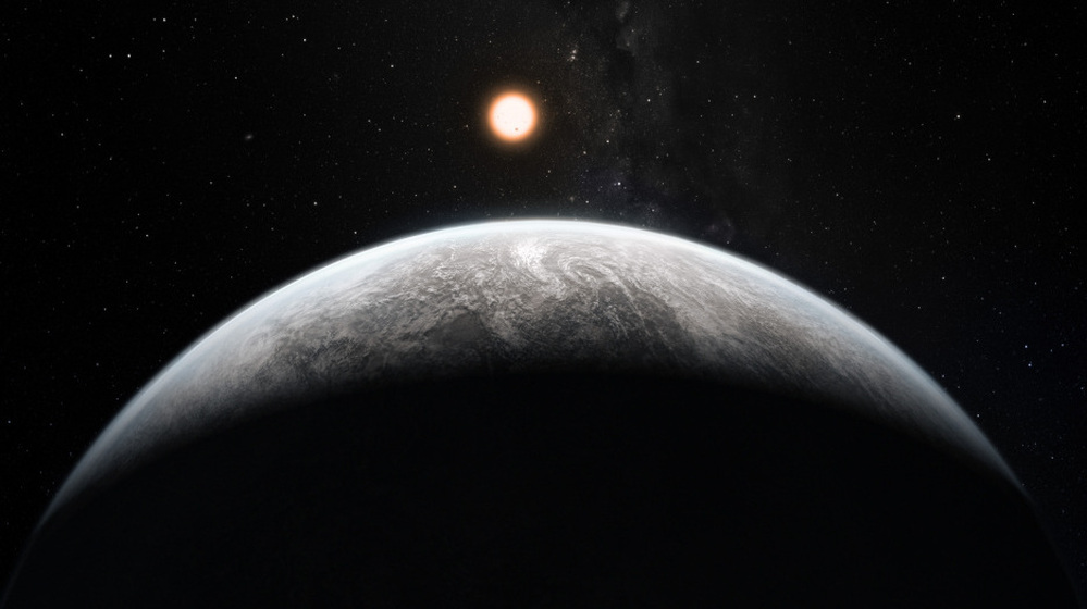 An artist's impression of HD 85512 b.