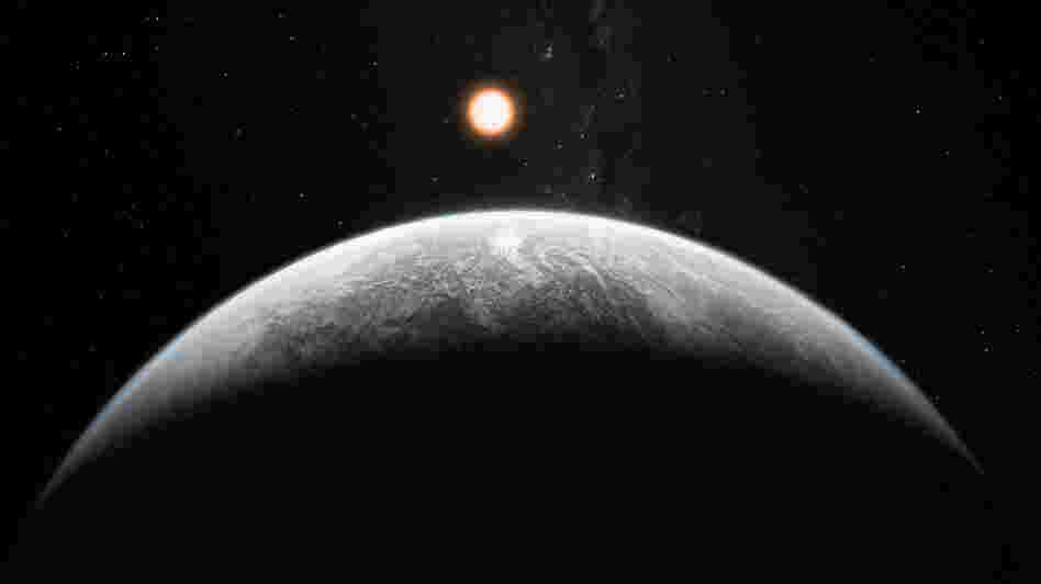 An artist's impression of HD 85512 b.