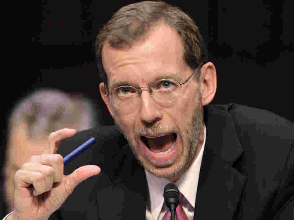 Congressional Budget Office Director Douglas Elmendorf testifies before the supercommittee on Tuesday.