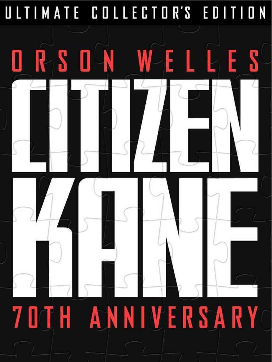 The cover of the 70th Anniversary edition of Citizen Kane.
