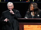 Ebert, with Chaz Ebert, accepts a career-achievement award at the theater-owners' convention ShoWest in 2009. Ebert, with Chaz Ebert, accepts a career-achievement award at the theater-owners' convention ShoWest in 2009.