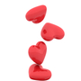 A pile of hearts.