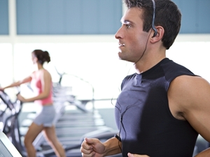 Music has become an essential component of a workout for many exercisers. Sports psychologists say the right music can help optimize an exercise routine. Music has become an essential component of a workout for many exercisers. Sports psychologists say the right music can help optimize an exercise routine.
