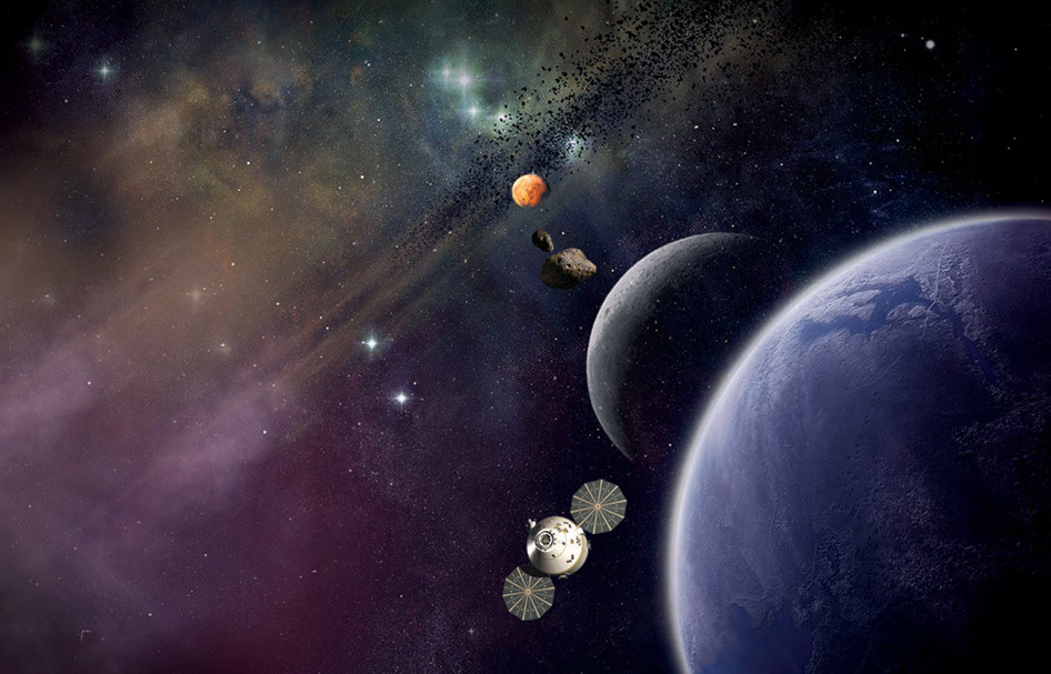 Artist concept of future destinations.