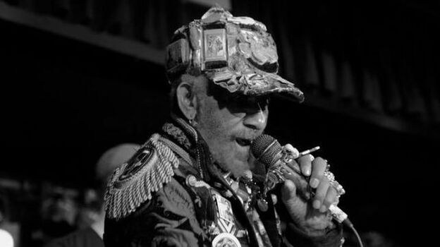 Lee "Scratch" Perry performing at the Dub Invasion Festival in New York City on Sept. 10.