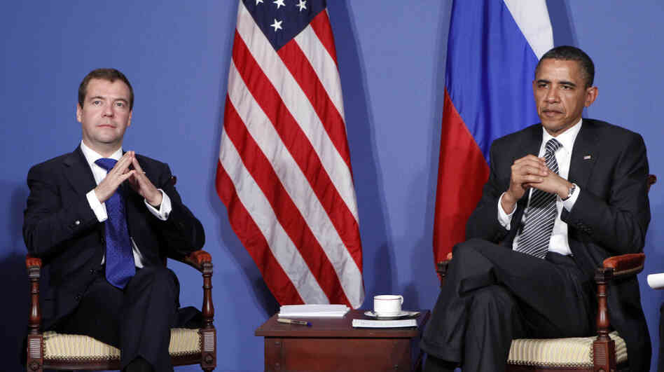 President Obama meets with Russian President Dmitry Medvedev on the sidelines of the G8 summit in Deauville, France, on May 26. Obama's "reset" policy with Russia led to improved relations, but the countries are now facing some difficult issues. President Obama meets with Russian President Dmitry Medvedev on the sidelines of the G8 summit in Deauville, France, on May 26. Obama's "reset" policy with Russia led to improved relations, but the countries are now facing some difficult issues.