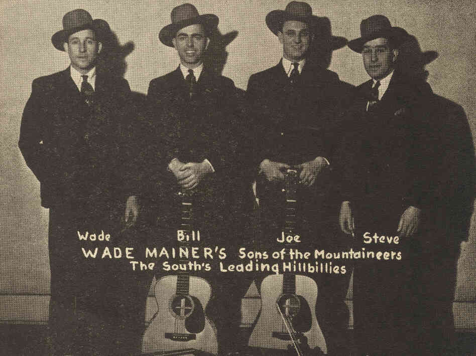 Wade Mainer's sons of the Mountaineers, the South's "Leading Hillbillies." Wade Mainer's sons of the Mountaineers, the South's "Leading Hillbillies."