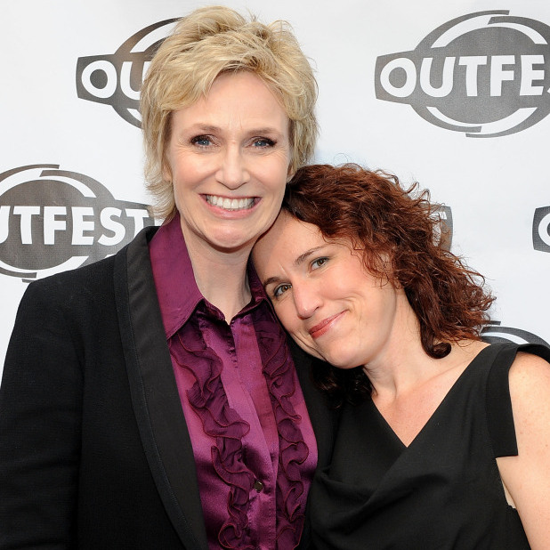 Jane Lynch and her wife Lara Embry were married in 2010.