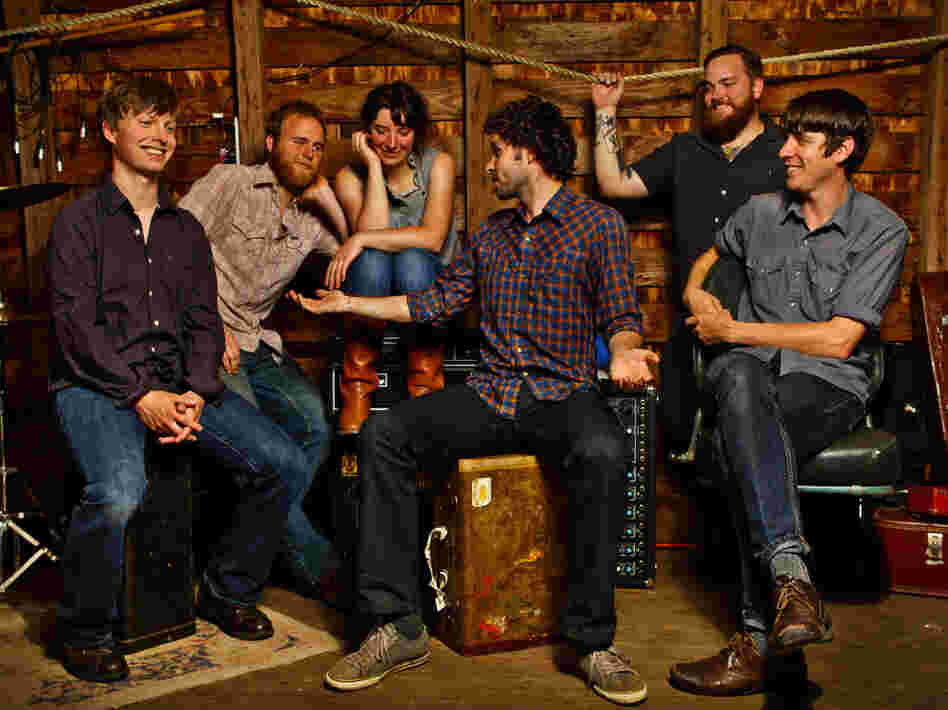 In "We Are the Tide," Blind Pilot's sweet folk-pop gets a welcome jolt of propulsive percussion.