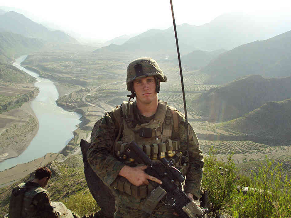 Sgt. Dakota Meyer in Afghanistan in an undated photo released by the U.S. Marine Corps.