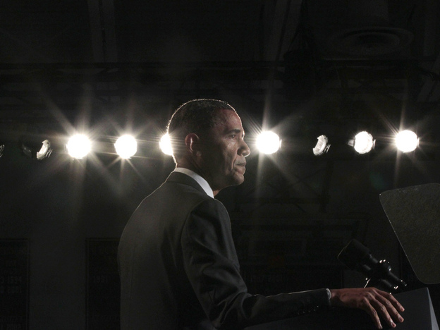 President Obama at Thomas Jefferson High School for Science and Technology in Alexandria, Va., Sept. 16, 2011.