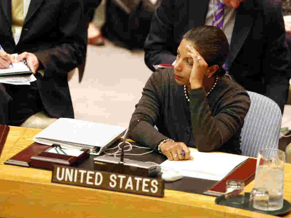 Susan Rice, U.S. ambassador to the United Nations, says the positions taken by the emerging powers haven't been encouraging.