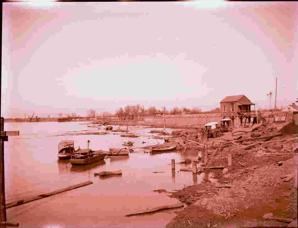 Low water at Carrollton.