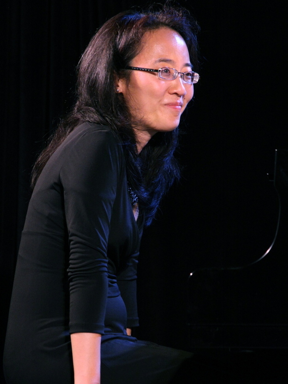 Helen Sung at the Monterey Jazz Festival.