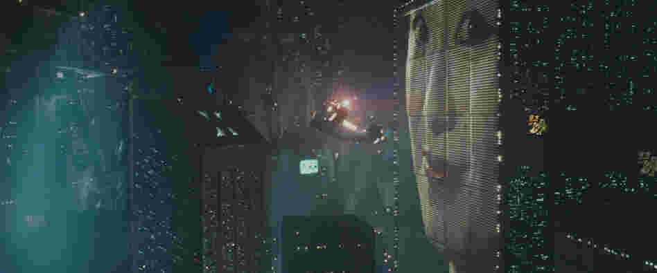 The Classic Future: Ridley Scott's  Blade Runner, released in 1982, envisioned a cityscape with buildings wrapped in video displays — well before New York's Times Square went digital.