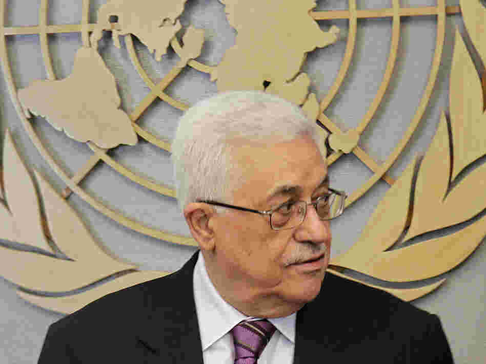 Palestinian President Mahmoud Abbas at the U.N. on Monday (Sept. 19, 2011).