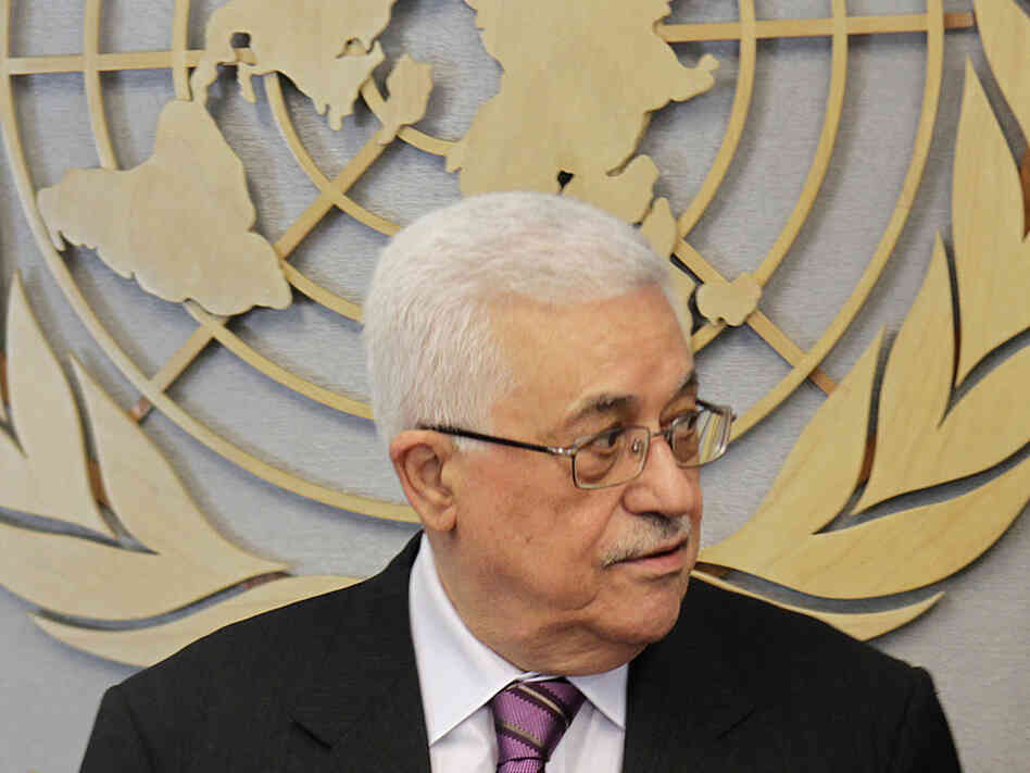 Palestinian President Mahmoud Abbas at the U.N. on Monday (Sept. 19, 2011).