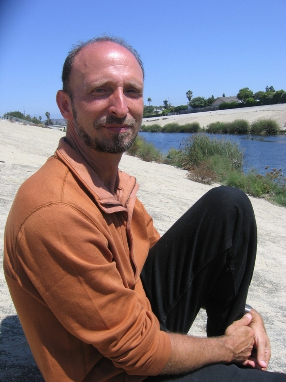 Three years ago, environmentalist and writer George Wolfe paddled the river in a suit and tie. He featured the prank on a YouTube video. Later, he helped lead an expedition through the entire 51 miles of the L.A.  River "to demonstrate that it was navigable so that it could then be protected under the Clean Water Act."