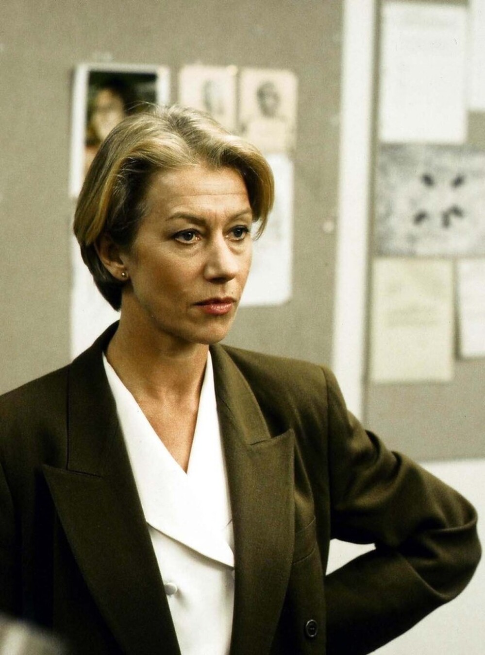 In the beginning, there were lapels: Helen Mirren's DI Jane Tennison, circa 1991.
