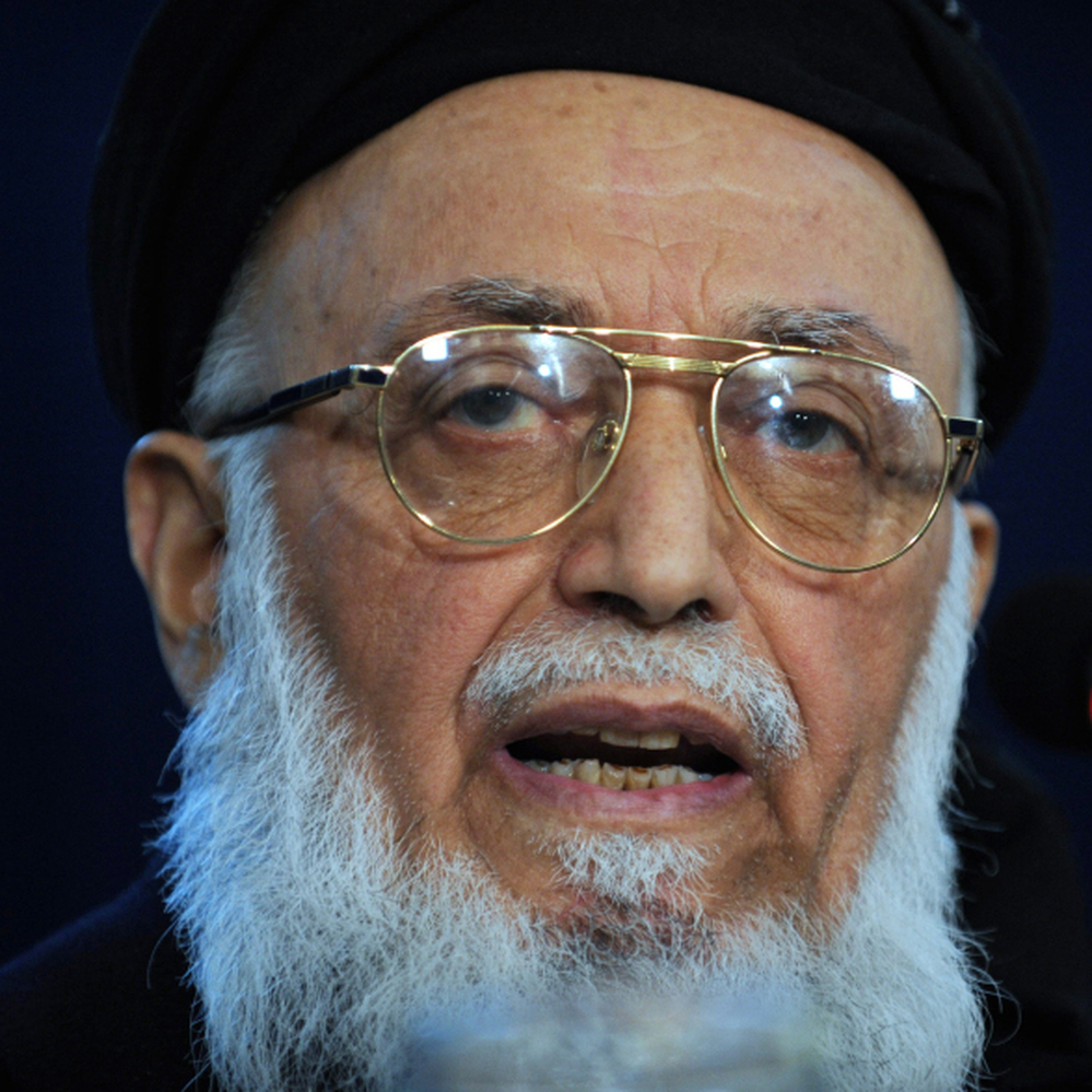 Burhanuddin Rabbani in January.