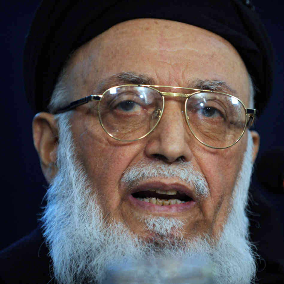 Burhanuddin Rabbani in January.