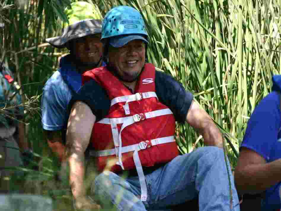 L.A. City Councilman Ed Reyes used to explore the L.A. River back in the 1960s. He says the water is a lot cleaner today than it was then.