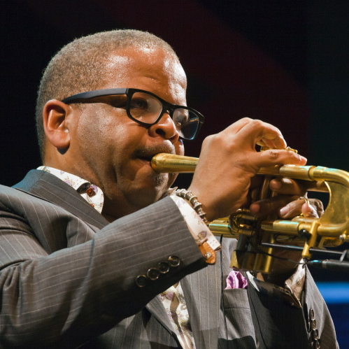 Terence Blanchard performs with the Vince Mendoza Orchestra in a tribute to the music of Miles Davis and Gil Evans.
