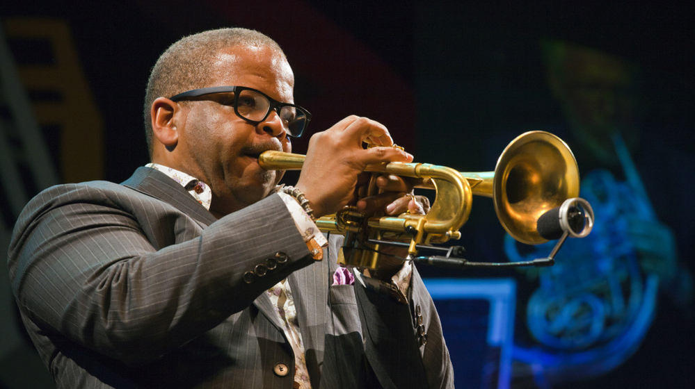 Terence Blanchard performs with the Vince Mendoza Orchestra in a tribute to the music of Miles Davis and Gil Evans.